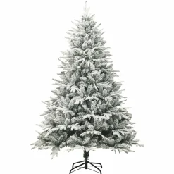 vidaXL Artificial Pre-lit Kerstboom met Ballenset Groen 150 cm