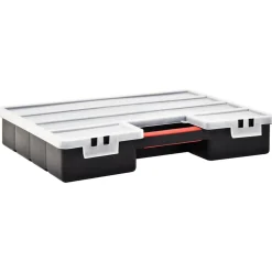 vidaXL Assortimentsdozen 2 st met verdelers 460x325x80 mm kunststof