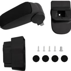 vidaXL Autoarmsteun voor OPEL CORSA D (2007-2014) 12x37x(31-48) cm ABS zwart