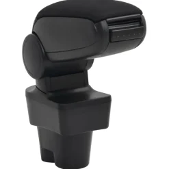 vidaXL Autoarmsteun 12x36x(33,5-48) cm ABS zwart