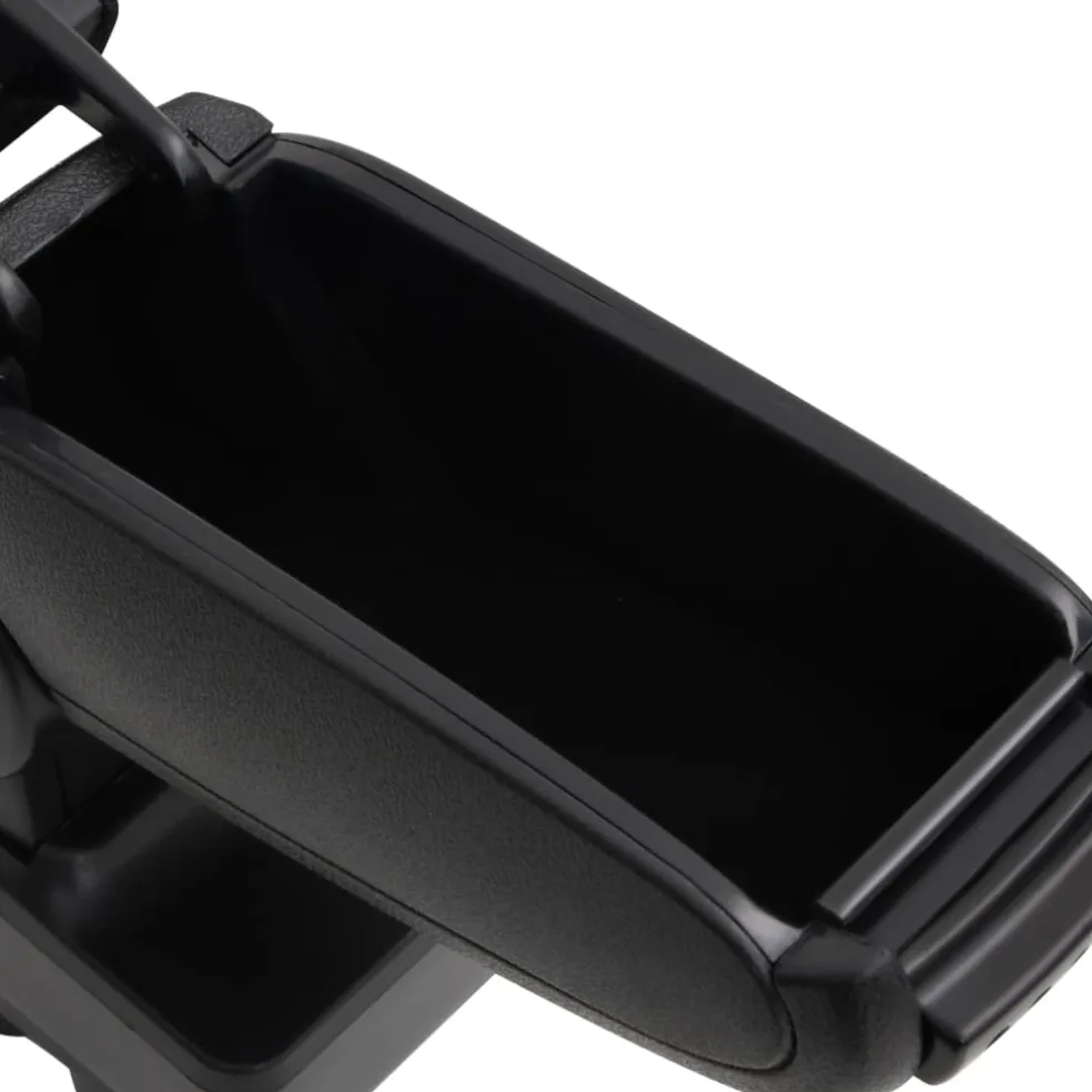 vidaXL Autoarmsteun 12x36x(33,5-48) cm ABS zwart