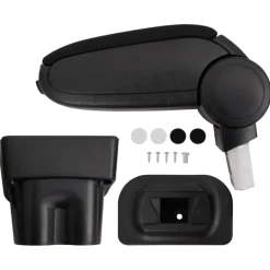 vidaXL Autoarmsteun 17x32x(35,5-52) cm ABS zwart