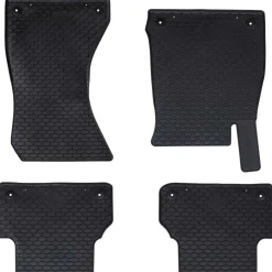 vidaXL Autobodemmat 4 st geschikt voor Audi A4 B9 2015-2024 Rubber