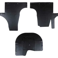 vidaXL Autobodemmat 3 st Geschikt voor VW T5 2010-2015 Rubber