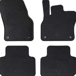 vidaXL Autobodemmat 4 st Geschikt voor Audi Q3 2019-2025 Rubber