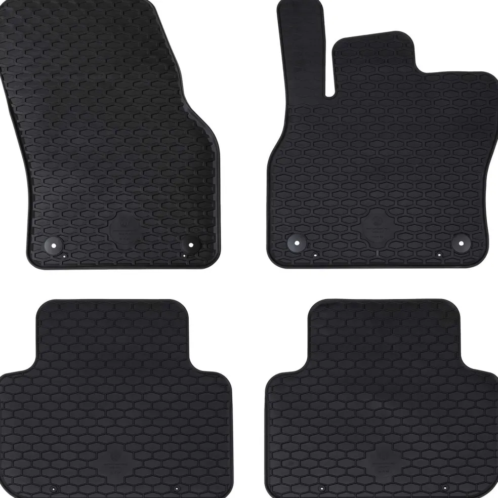 vidaXL Autobodemmat 4 st Geschikt voor Audi Q3 2019-2025 Rubber