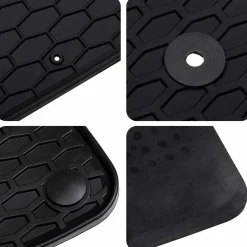 vidaXL Autobodemmat 4 st geschikt voor Ford Focus 2018- 4D Aft. Rubber