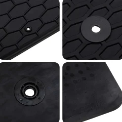 vidaXL Autobodemmat 4 st geschikt voor CAPTUR 2020- Rubber