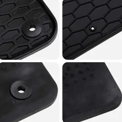 vidaXL Autobodemmat 4 st geschikt voor AUDI Q2 2017 Rubber