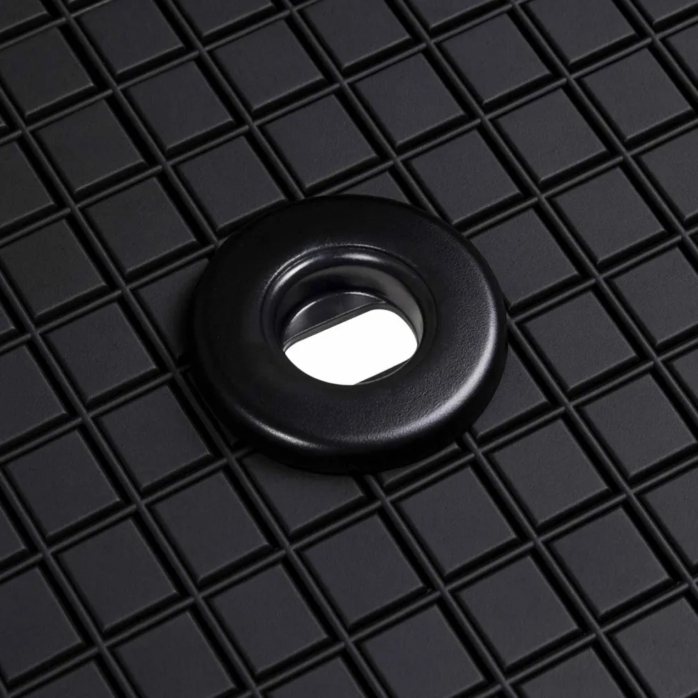 vidaXL Autobodemmat 4 st geschikt voor VW POLO 2001-2009 NS Rubber