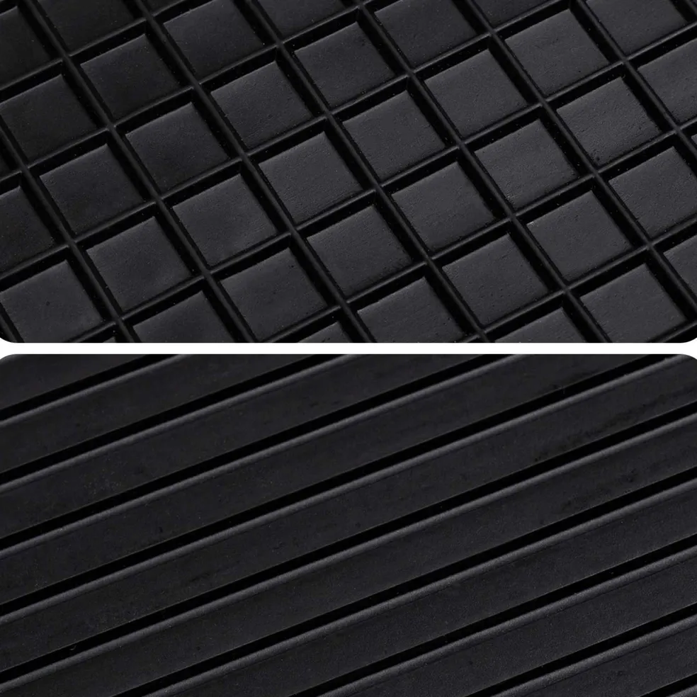 vidaXL Autobodemmat 4 st geschikt voor DACIA DUSTER 2010-2017 Rubber