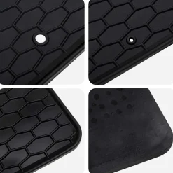 vidaXL Autobodemmat 4 st geschikt voor Kia RIO, STONIC 2017- Rubber
