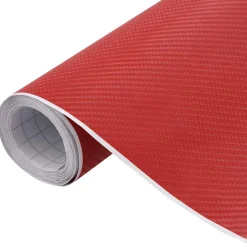 vidaXL Autofolie 4D 100x150 cm rood
