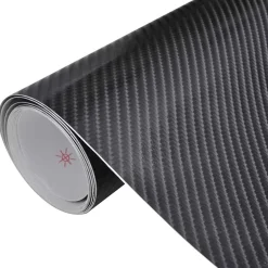 vidaXL Autofolie 4D 100x150 cm zwart