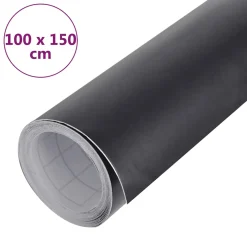 vidaXL Autofolie 100x150 cm matzwart