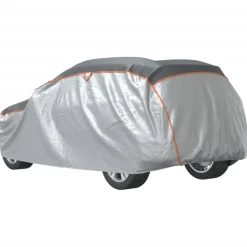 vidaXL Autohoes voor SUV hagelbescherming M zilverkleurig en grijs