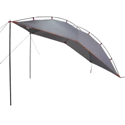 vidaXL Autotent waterdicht grijs en oranje