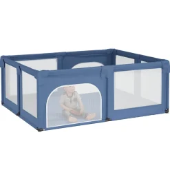 vidaXL Babybox met 2 deuren oxford stof rood