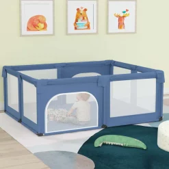 vidaXL Babybox met 2 deuren oxford stof rood