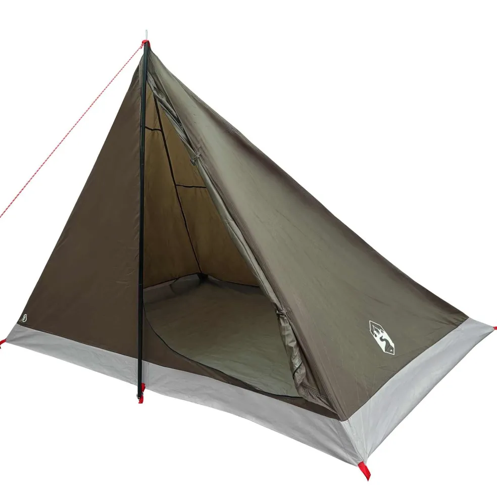 vidaXL Backpacking Tent 4-persoons Bruin en Grijs