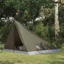 vidaXL Backpacking Tent 4-persoons Bruin en Grijs