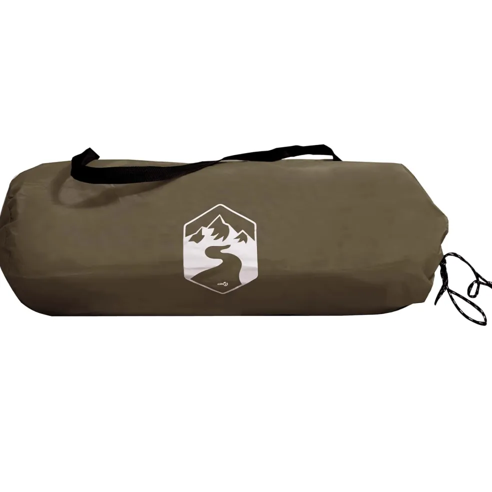 vidaXL Backpacking Tent 4-persoons Bruin en Grijs