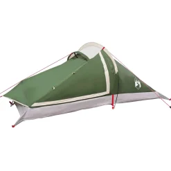 vidaXL Backpacking Tent 2-persoons Groen 185T Polyester met PU Coating