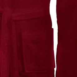 vidaXL Badjas KINN Rood S Katoen