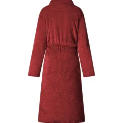 vidaXL Badjas zonder Kap Bordeaux Rood s Flanel