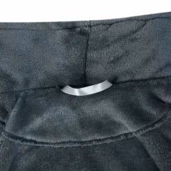 vidaXL Badjas zonder Kap Marineblauw s Flanel