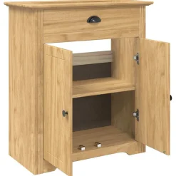vidaXL Badkamer Kast BODO Honingbruin 70 x 35 x 80 cm Bewerkt hout
