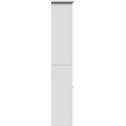 vidaXL Badkamerkast BODO 44x30x160 cm wit