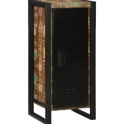 vidaXL Badkamerkast Bruin 40 x 35 x 90 cm Massief Gerecycled Hout