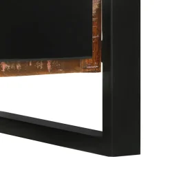 vidaXL Badkamerkast Bruin 40 x 35 x 90 cm Massief Gerecycled Hout