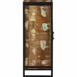 vidaXL Badkamerkast Bruin 40 x 35 x 90 cm Massief Gerecycled Hout