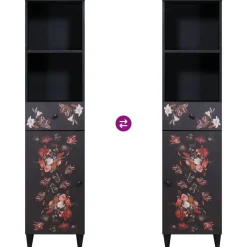 vidaXL Badkamerkastenset 3 st Massief Mango Hout