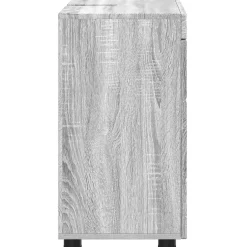 vidaXL Badkamerkastenset TULUM Grijs Sonoma 60 x 34 x 63 cm