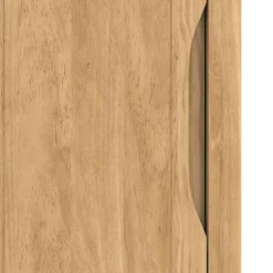 vidaXL Badkamerkast FLORO Wasbruin 35 x 30 x 90 cm Massief Vurenhout