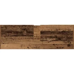 vidaXL Badkamerkast Oud Hout 90 x 29 x 55 cm Bewerkt hout