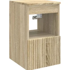 vidaXL Badkamerkast Sonoma Eiken 30 x 35 x 50 cm Bewerkt hout