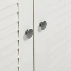 vidaXL Badkamerkast VIGO Wit en Antiek Wit 67,5 x 34 x 71,5 cm