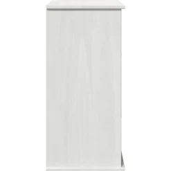 vidaXL Badkamerkast VIGO Wit en Antiek Wit 67,5 x 34 x 71,5 cm