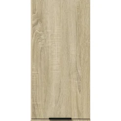 vidaXL Badkamerkast wandgemonteerd 32x20x67 cm sonoma eikenkleurig