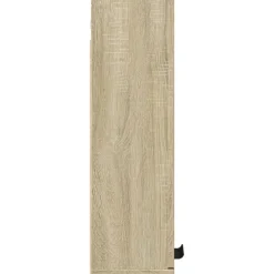 vidaXL Badkamerkast wandgemonteerd 32x20x67 cm sonoma eikenkleurig