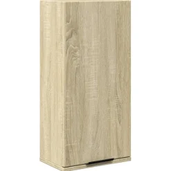 vidaXL Badkamerkast wandgemonteerd 32x20x67 cm sonoma eikenkleurig