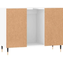 vidaXL Badkamerkast 80x33x60 cm bewerkt hout wit