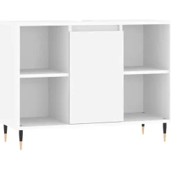 vidaXL Badkamerkast 80x33x60 cm bewerkt hout wit