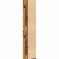 vidaXL Badkamerkast 30x30x183,5 cm bewerkt hout oud houtkleurig