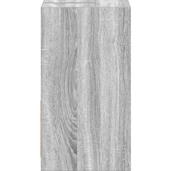 vidaXL Badkamerkast 60x33x60 cm bewerkt hout grijs sonoma eikenkleurig
