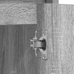 vidaXL Badkamerkast 60x33x60 cm bewerkt hout grijs sonoma eikenkleurig
